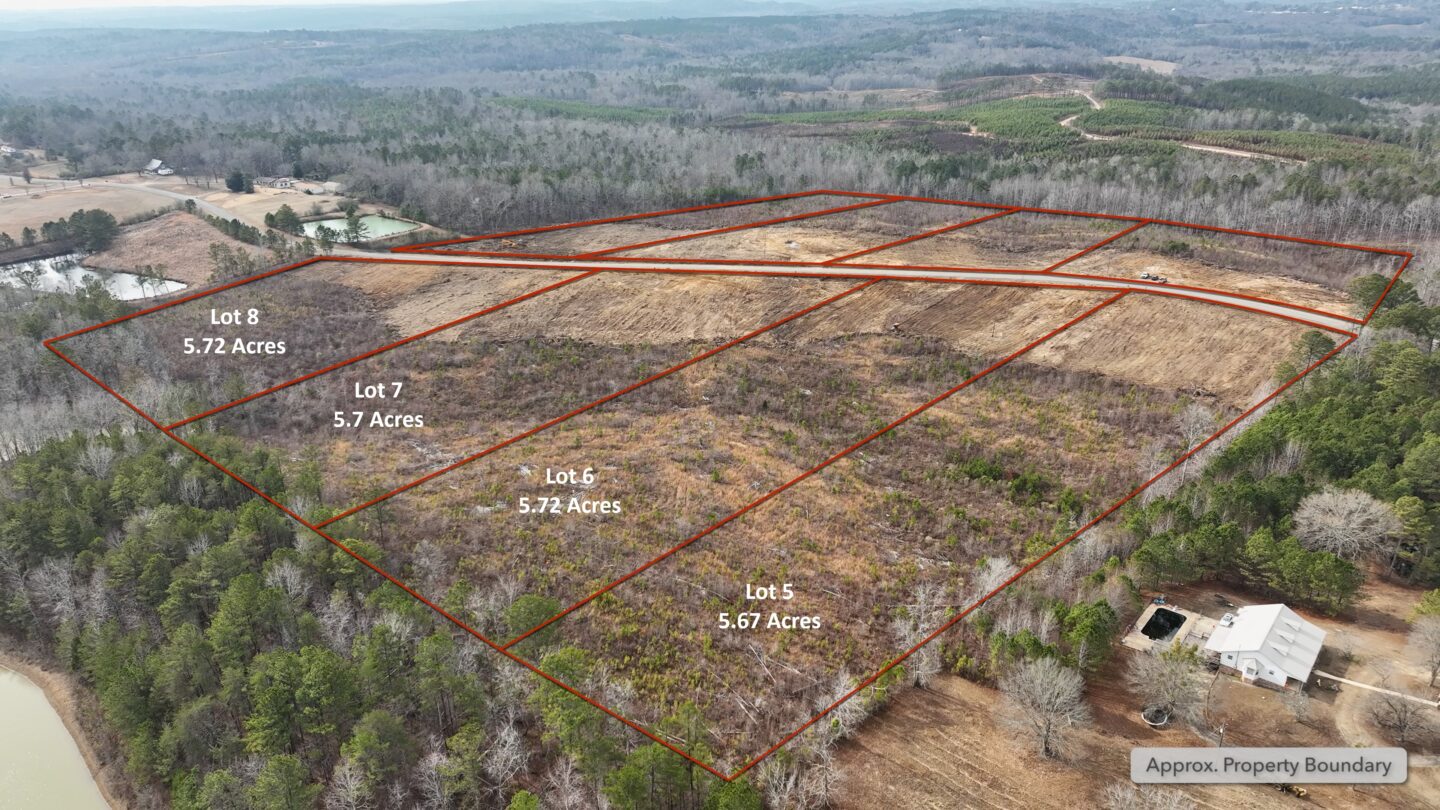 57 acre lots near Bankhead National Forest Winston County, AL